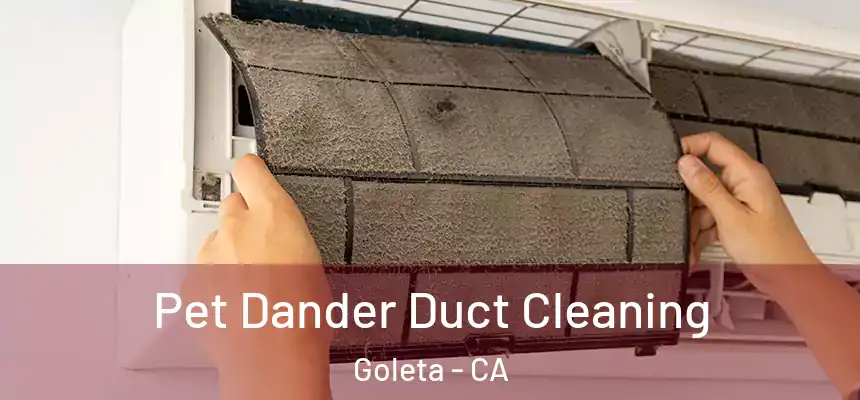 Pet Dander Duct Cleaning Goleta - CA